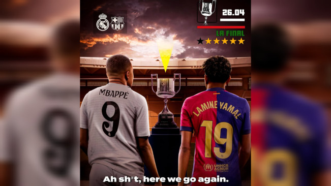 Final Copa del Rey 2024/2025: Real Madrid vs Barcelona Tanding 27 April