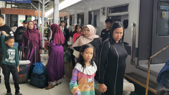 KAI Sumut Catat Penumpang Arus Balik Lebih Banyak 35 Persen Dibanding Arus Mudik