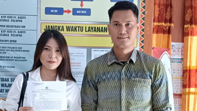 Pramugari Wings Air Resmi Laporkan Anggota DPRD Sumut Megawati Zebua ke Polres Nias