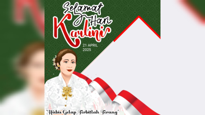 15 Link Twibbon Hari Kartini 2025 Gratis, Desain Kekinian, Keren dan Simple