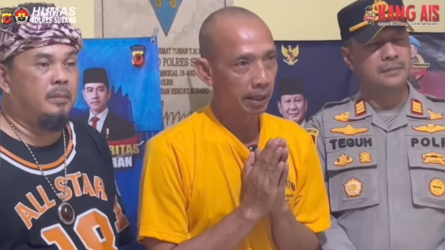 Viral Polisi di Subang Naik Panggung Hina Seniman, Kini Ditahan Propam