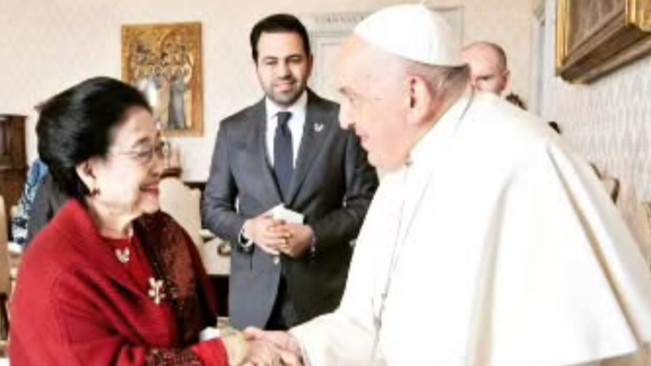 Megawati Sampaikan Duka Mendalam atas Wafatnya Paus Fransiskus: Tokoh Perdamaian Dunia
