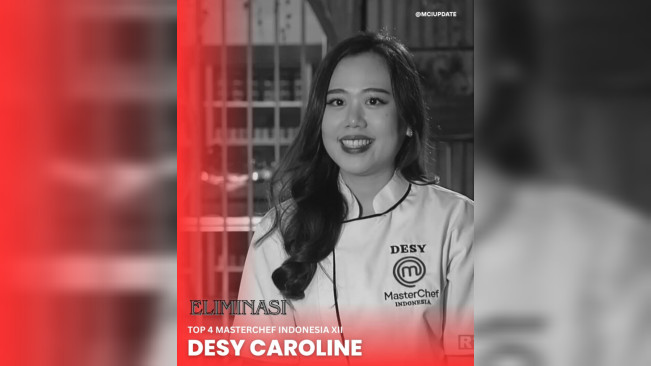 Desy Tereliminasi di Top 4 MasterChef Indonesia Season 12