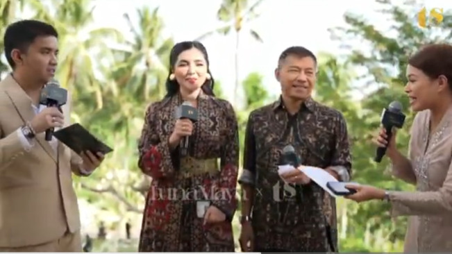 Doa Anang Hermansyah dan Ashanty yang Hadir dalam Acara Pernikahan Luna Maya-Maxime Bouttier