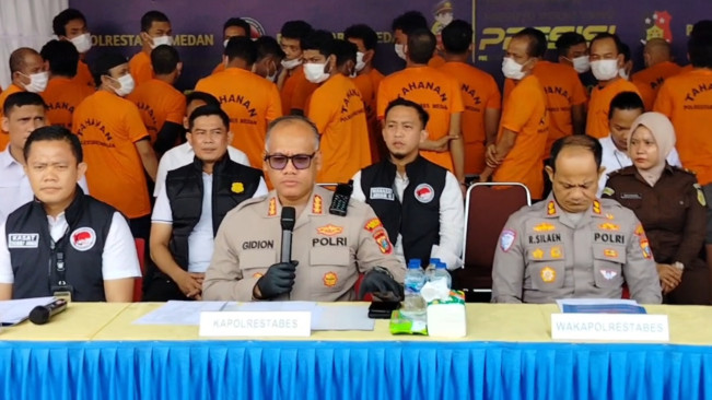 Mulai Maret hingga Mei 2025: Polrestabes Medan Tangkap 156 Tersangka Narkoba, 16 Kg Sabu dan 19 Ribu Ekstasi Disita
