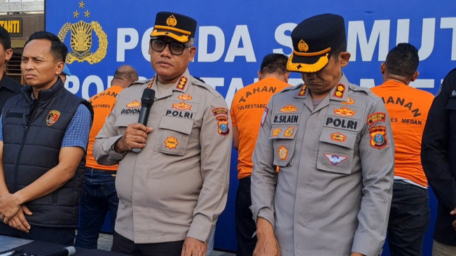 Polrestabes Medan Amankan 4 Preman Berkedok Debt Collector