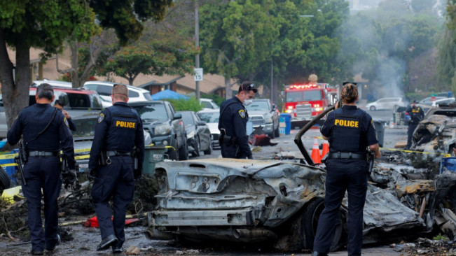 Tragedi Udara di San Diego: Jet Pribadi Cessna 550 Hantam Permukiman, Dua Tewas