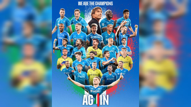 Bungkam Cagliari 2-0, Napoli Sah Jadi Juara Serie A 2025