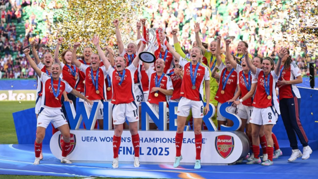 Arsenal Women Juara Liga Champions Wanita 2024/2025, yang Pria Kapan?