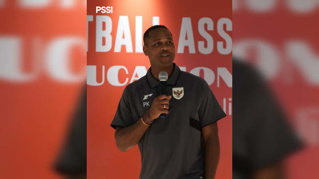 Pelatih Timnas Indonesia, Patrick Kluivert. [Instagram/@pssi]