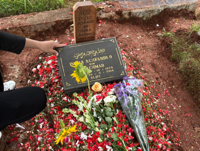 Makam Argo Ericko Achfandi. [X/@FTRM227]