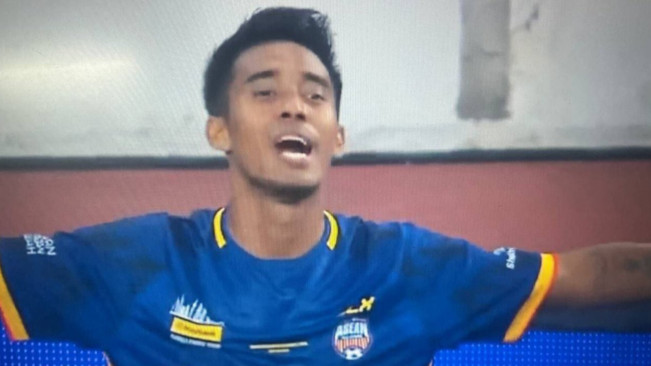 Kapten Timnas Myanmar, Maung Maung Lwin. [X/@msthetzaw]