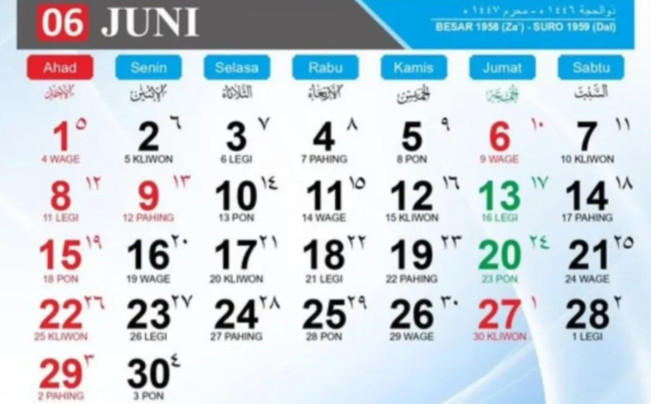 Kalender Juni 2025. [Instagram/@insta_kendal]