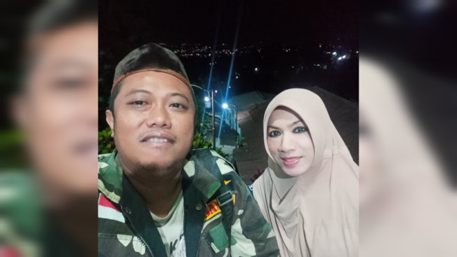 Shuniyya Ruhama bersama seorang pria yang diduga suaminya. [Instagram/@shuniyya_ruhama]