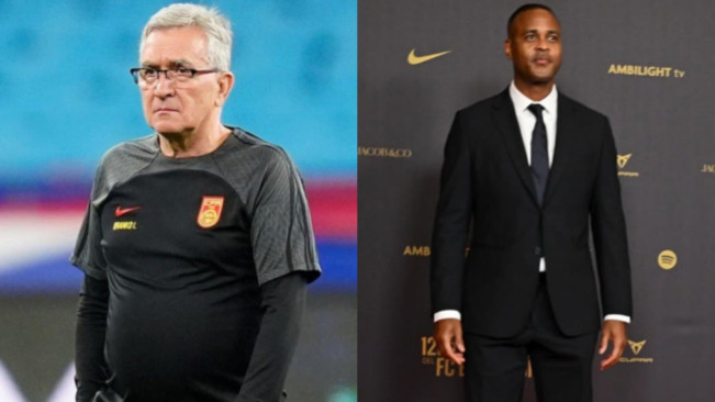 Kolase foto Branko Ivankovic dan Patrick Kluivert. [Instagram]