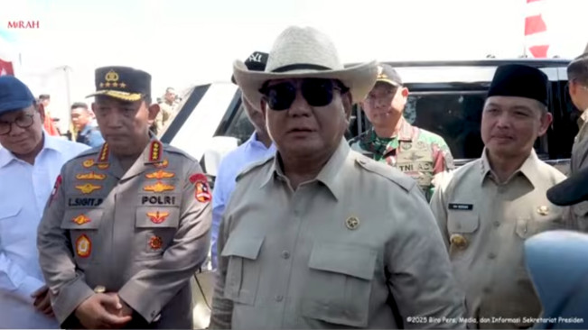 Presiden Prabowo Subianto Serahkan 985 Sapi Kurban Idul Adha 1446 H Lewat Skema Bantuan Kemasyarakatan