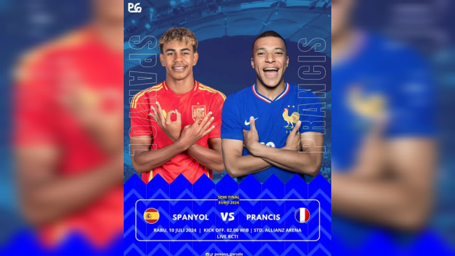 Semifinal UEFA Nations League 2024/2025: Spanyol vs Prancis Disiarkan di TV Mana? Cek Di Sini