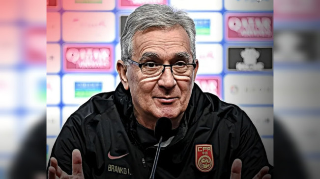 Pelatih China, Branko Ivankovic. [Instagram]