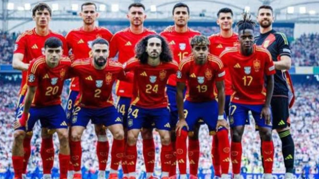 Timnas Spanyol. [Instagram]