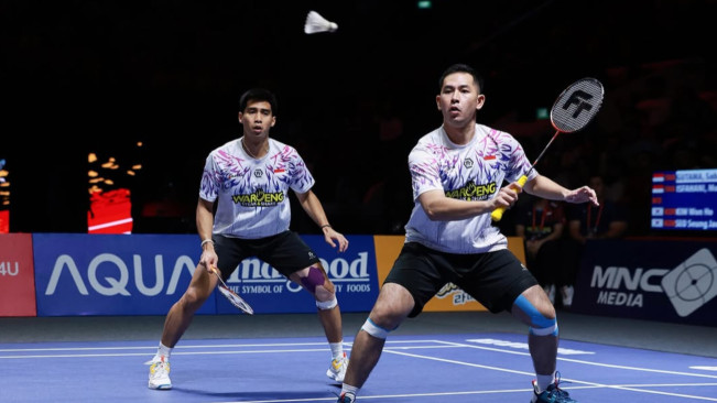 Sabar/Reza Gagal Bawa Pulang Gelar Usai Tumbang di Final Ganda Putra Indonesia Open 2025