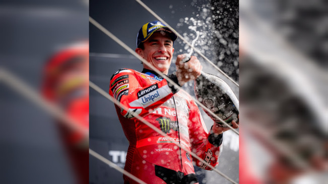 Marc Marquez juara. [Instagram/@marcmarquez95]