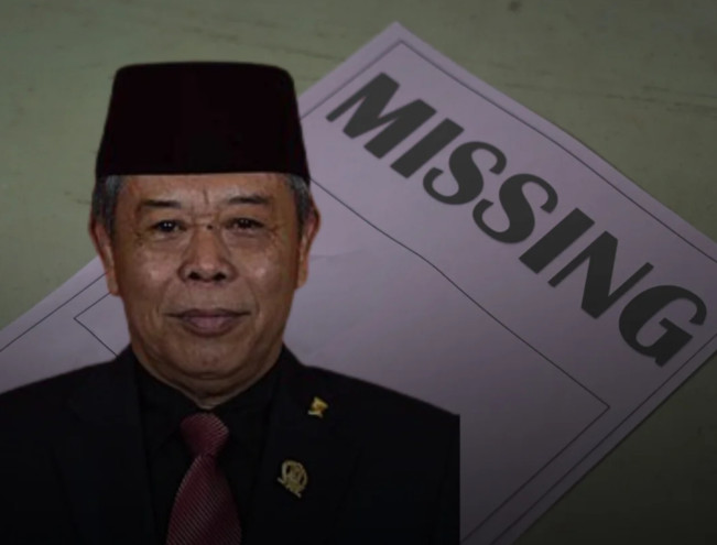 Kusnadi ditemukan dalam kondisi linglung di Bangkalan, Madura. [Instagram/@majalah_haloindonesia]