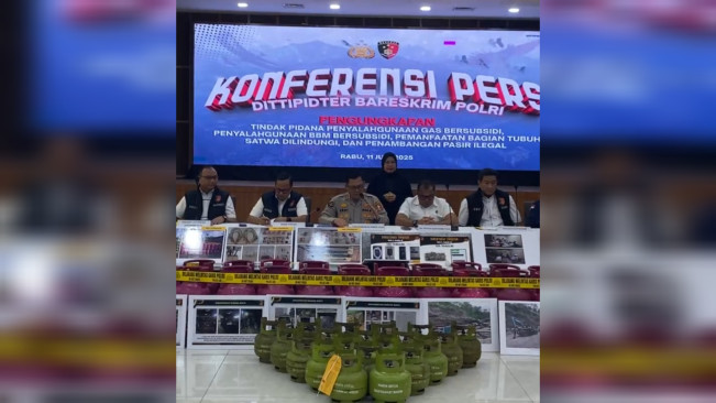 Pengoplosan Gas Subsidi di Sidoarjo Dibongkar Bareskrim: Negara Rugi Hampir Rp8 Miliar