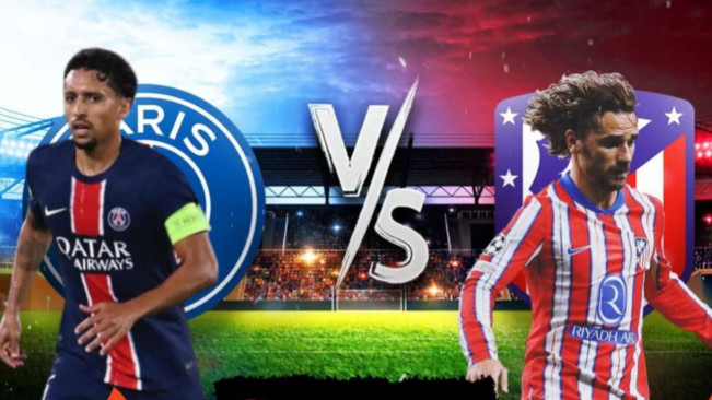 PSG vs Atletico Madrid. [Instagram/@strategibola.id]