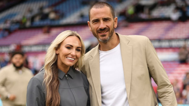 Steph Houghton dan Bonucci Berbaikan. [Instagram]