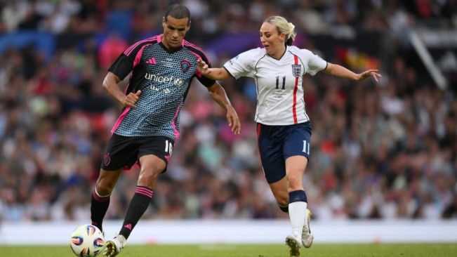 Pertandingan amal Sunday's Soccer Aid 2025. [Instagram]