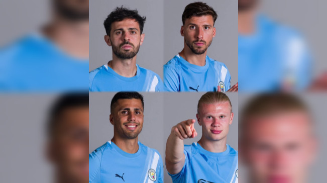 Kapten dan wakil kapten Manchester City. [Instagram/@indonesia_blues]