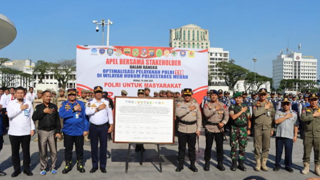 Kapolrestabes Medan Tegaskan Call Center 110 Jadi Wujud Nyata Komitmen Polri untuk Layanan Publik Tanpa Biaya