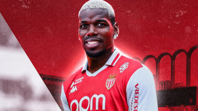 Paul Pogba diminati AS Monaco. [Instagram]