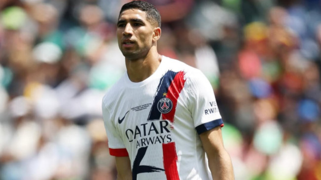 Pencetak gol kedua PSG, Achraf Hakimi. [Instagram/@psg]
