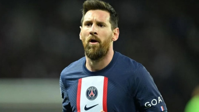 Messi saat berseragam PSG. [Instagram]
