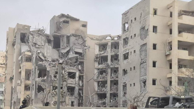 Israel diserang Iran. [X/@vianratulangi]