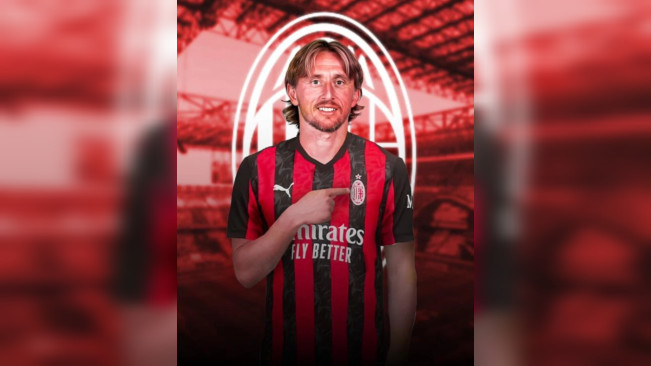 Luka Modric selangkah lagi berseragam AC Milan. [Instagram]