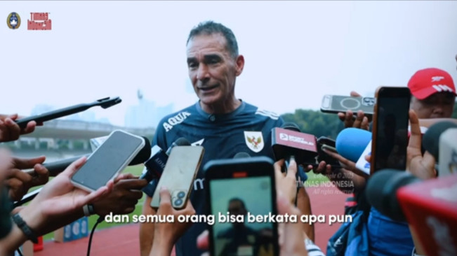Pelatih Timnas Indonesia U-23, Gerald Vanenburg. [YouTube Timnas Indonesia]