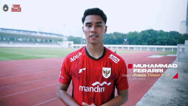 Muhammad Ferarri Siap Tebus Kegagalan di Piala AFF U-23 2025