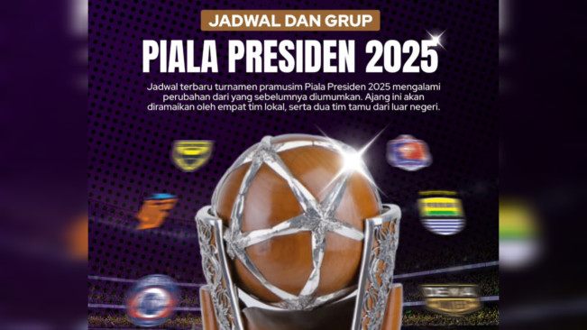 Tiket Piala Presiden 2025 Resmi Dijual Mulai 29 Juni: Harga Terjangkau, Ini Detailnya