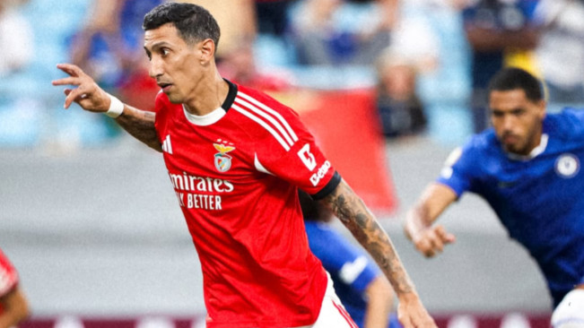 Di Maria cetak gol penyama kedudukan. [Instagram]
