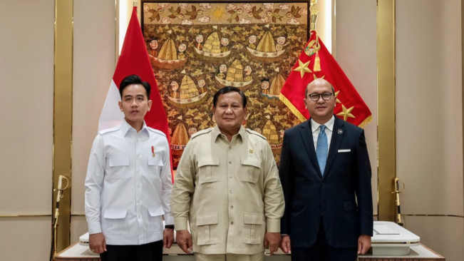 Prabowo Subianto Resmikan Wisma Danantara Indonesia. [Instagram]