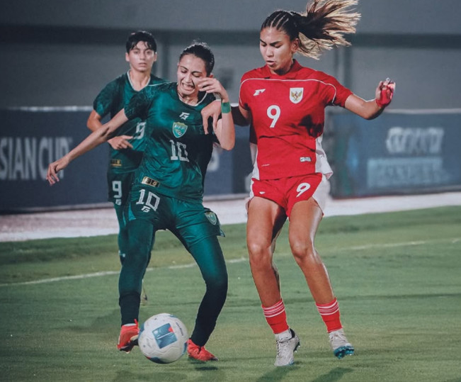 Timnas Putri Indonesia vs Pakistan. [Instagram]