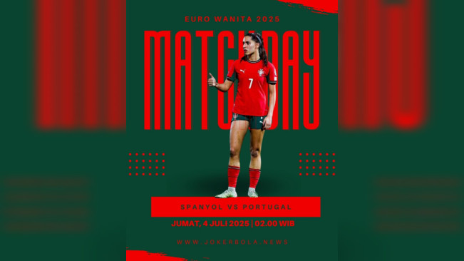 Portugal vs Spanyol di Euro Womens 2025. [Instagram]