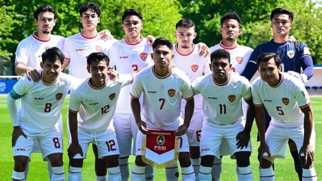 Skuad Timnas Indonesia U-23. [Instagram]