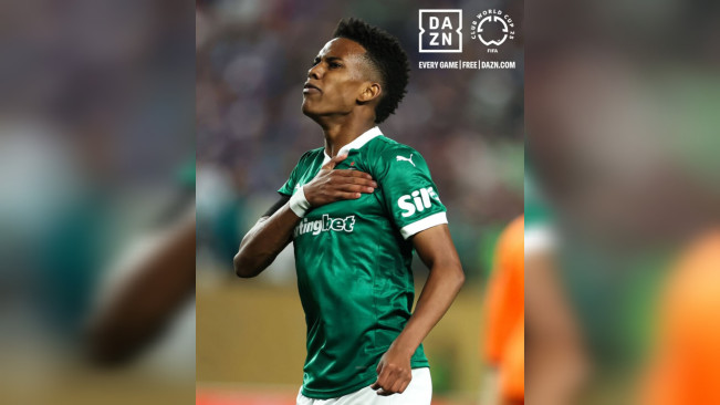 Estevao, pencetak gol Palmeiras. [Instagram]