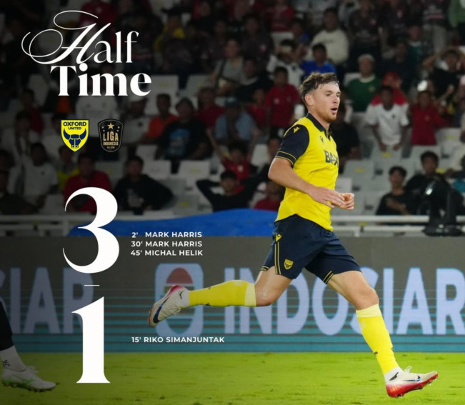 Hasil babak pertama. [Instagram]