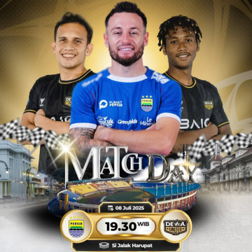 Persib Bandung vs Dewa United. [Instagram]