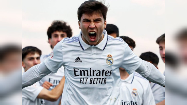 Penyerang Real Madrid, Gonzalo Garcia. [Instagram]