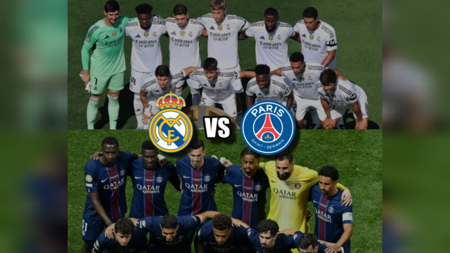 Real Madrid vs PSG. [Instagram]